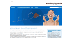 Desktop Screenshot of ethylhexylglycerin.com